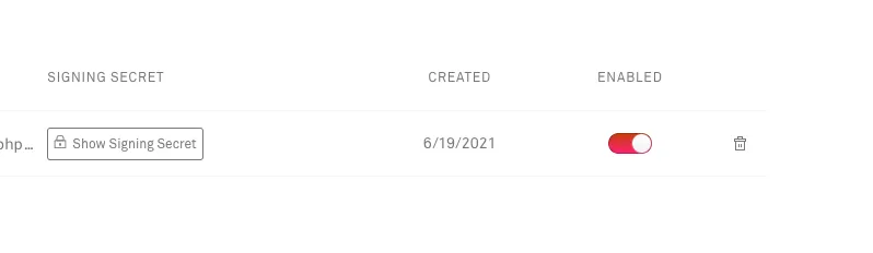 copy mux webhook url